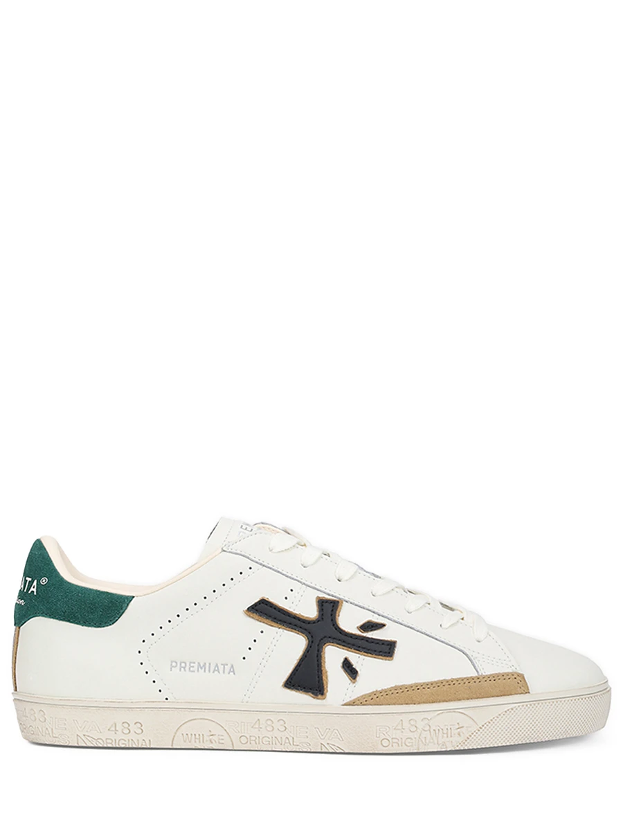 Кеды кожаные Steven