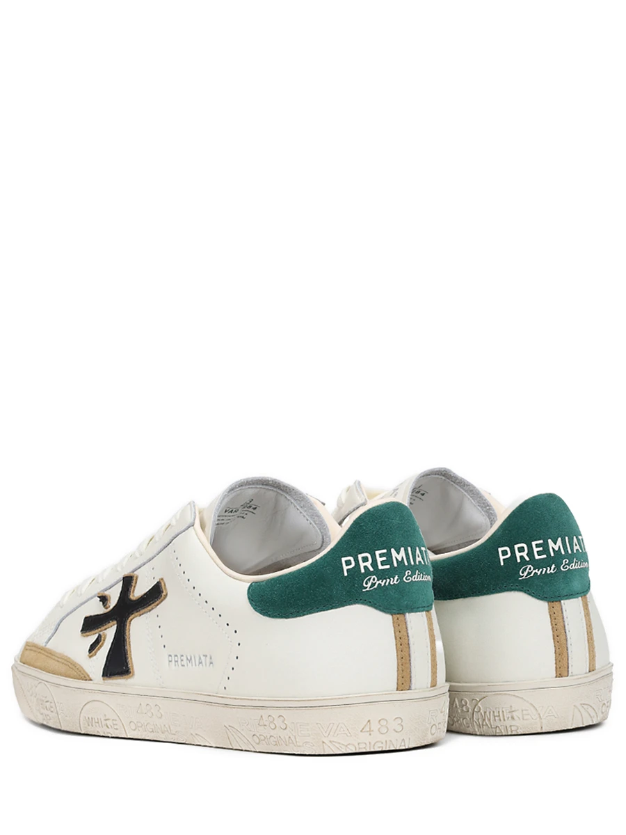 Кеды кожаные Steven