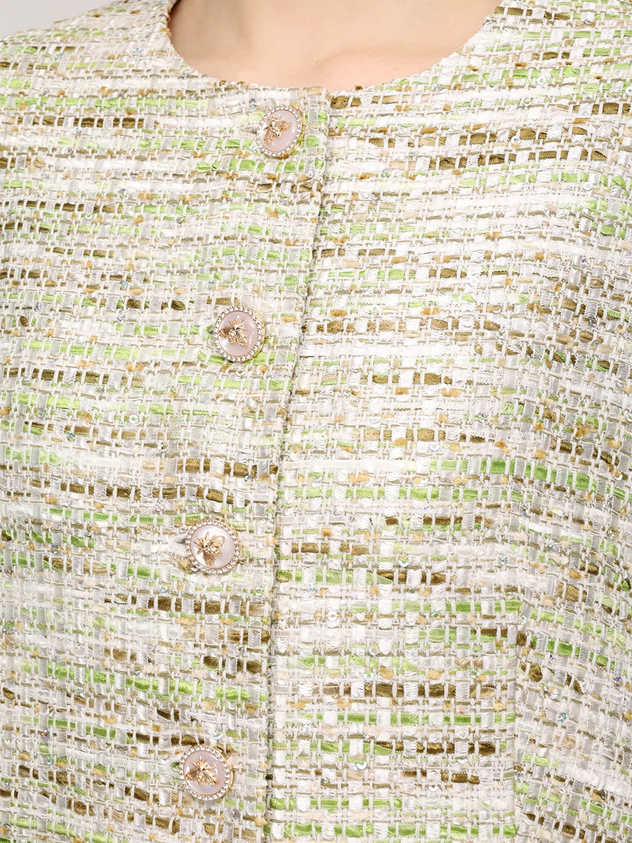 Жакет твидовый