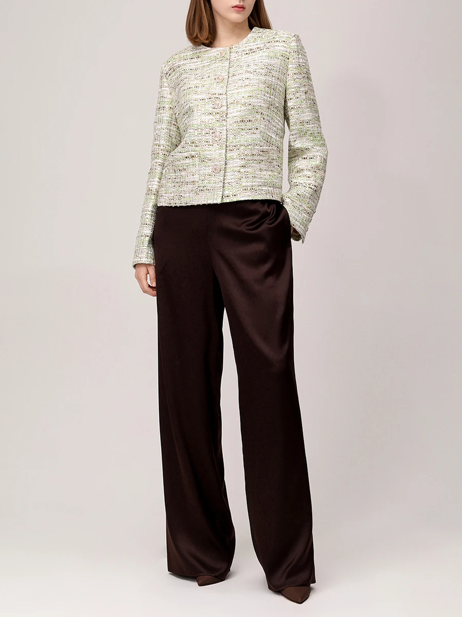 Жакет твидовый