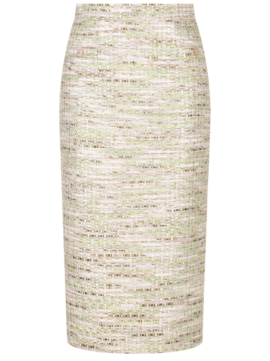 Юбка твидовая