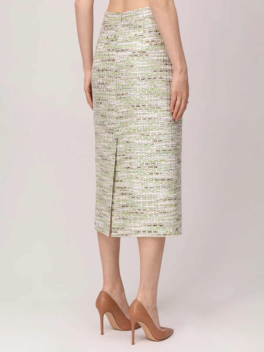 Юбка твидовая