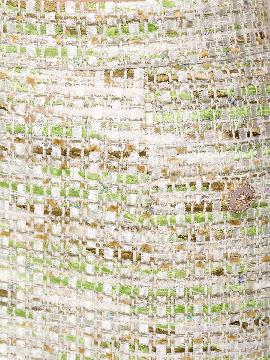 Юбка твидовая