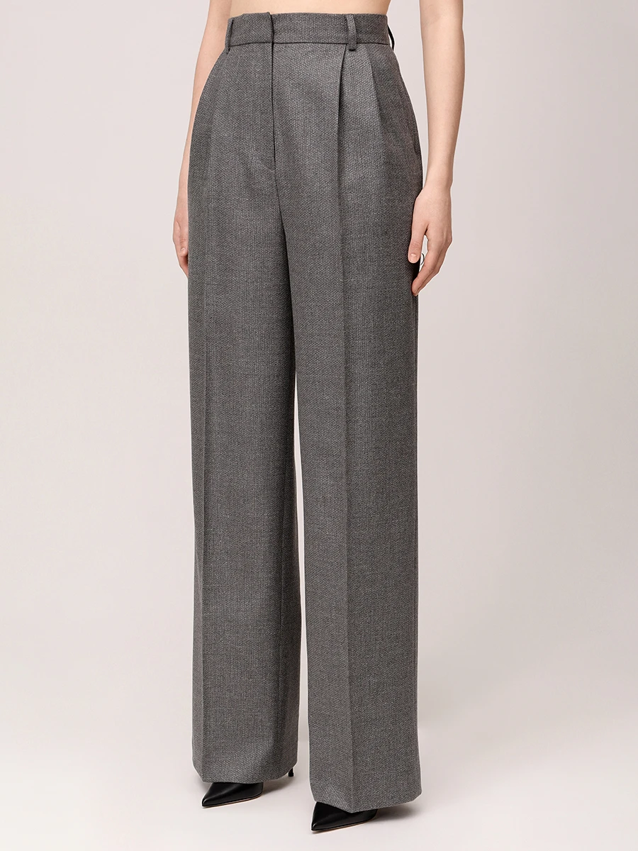 Брюки из шерсти и кашемира