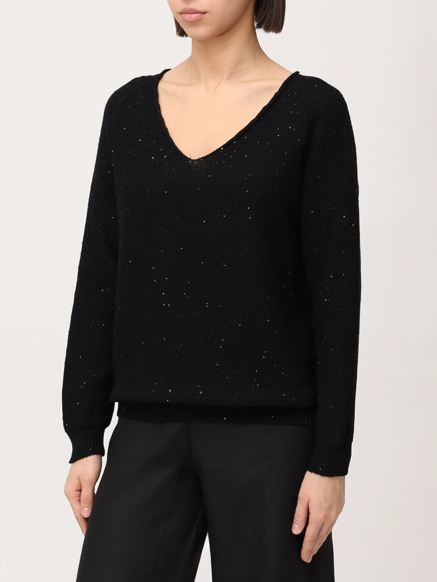 Пуловер хлопковый