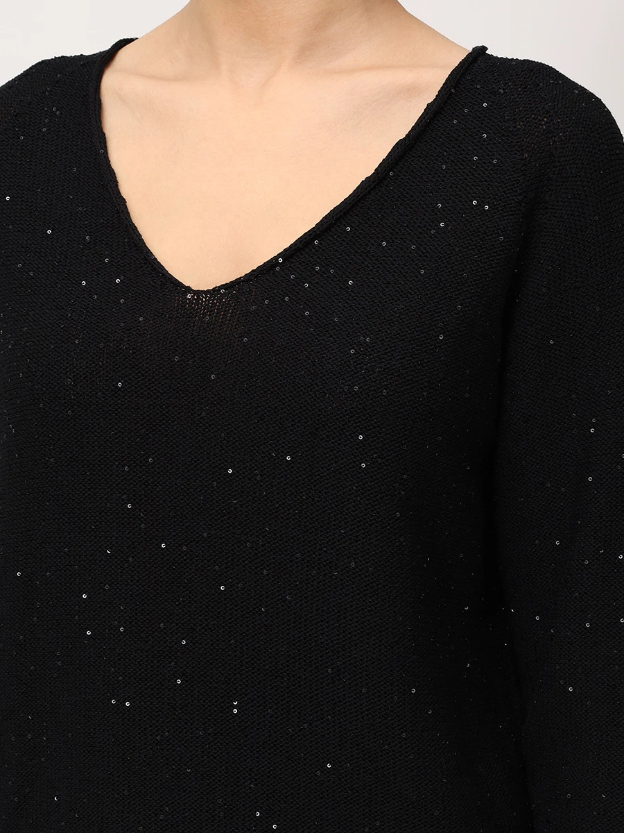 Пуловер хлопковый