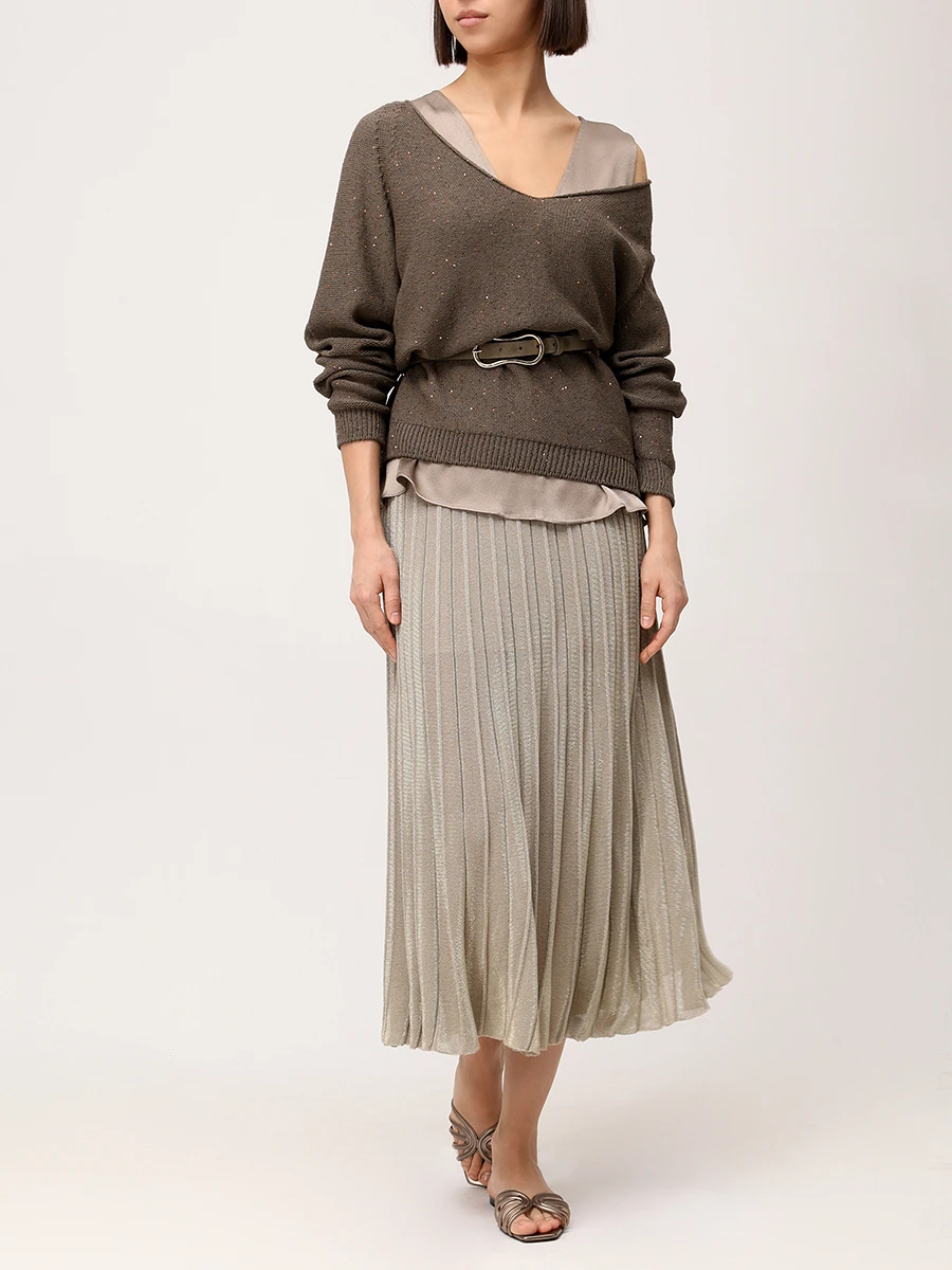 Пуловер хлопковый