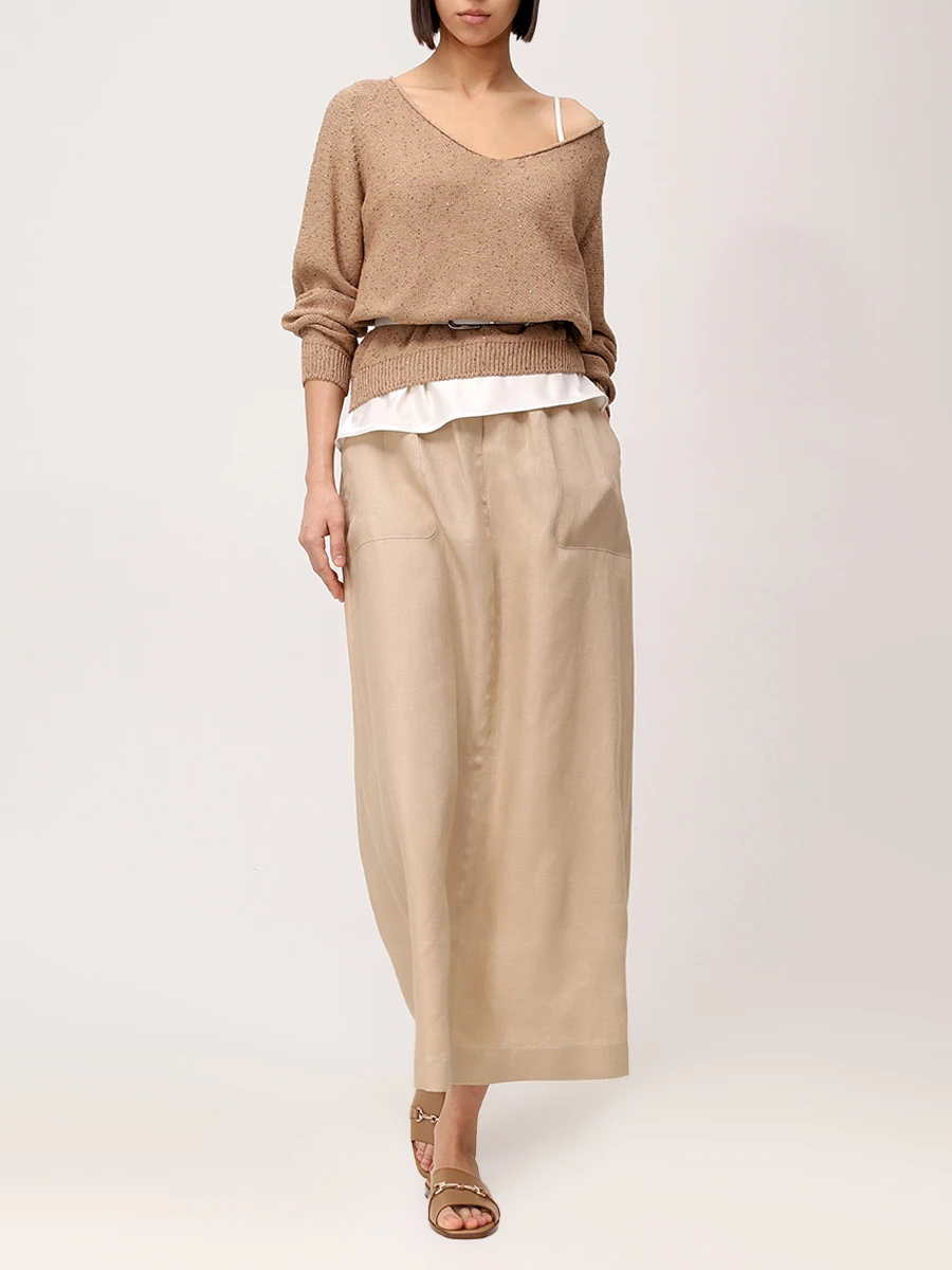 Пуловер хлопковый