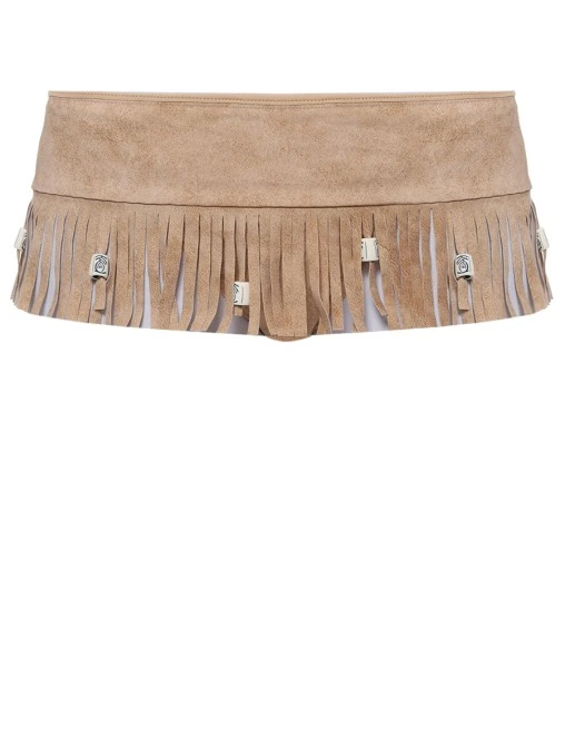 Плавки с бахромой NICOLE OLIVIER