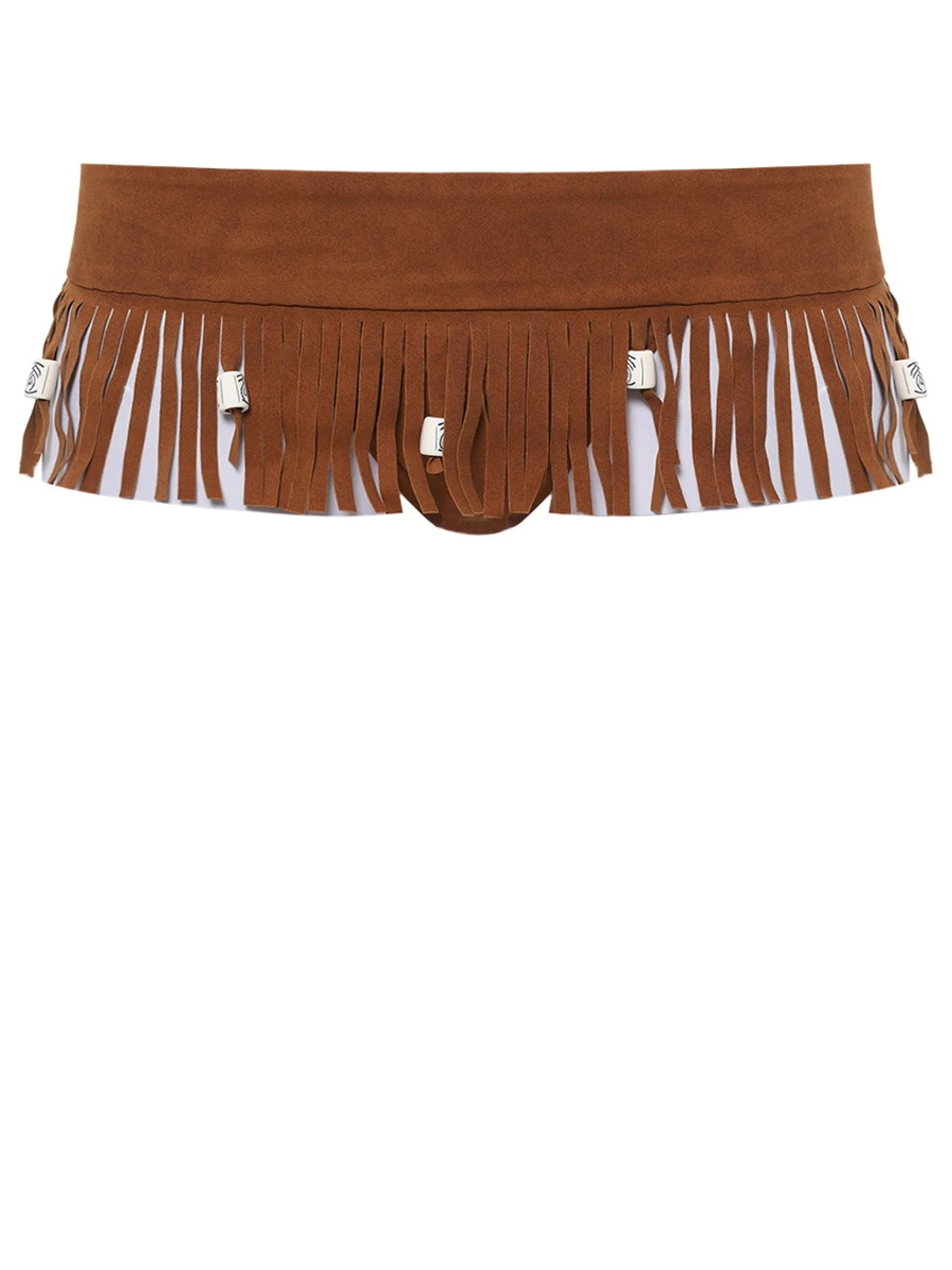 Плавки с бахромой