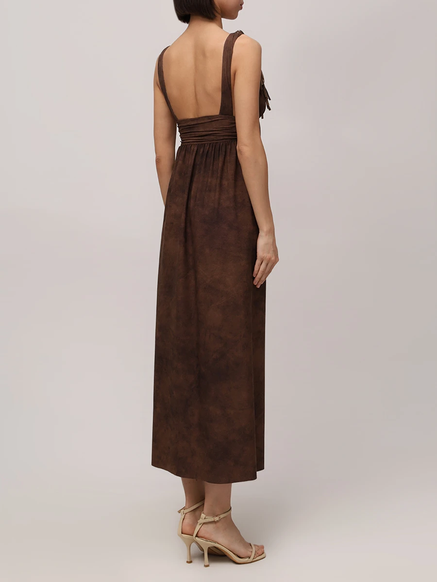 Платье с бахромой