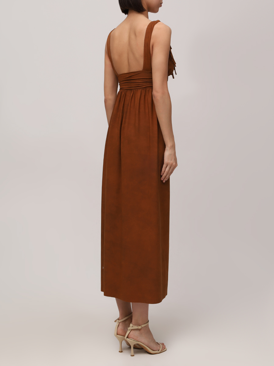 Платье с бахромой