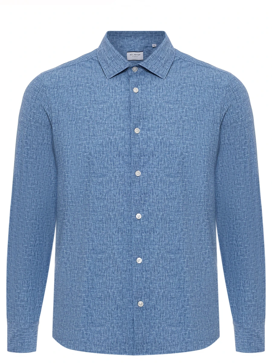 Рубашка однотонная