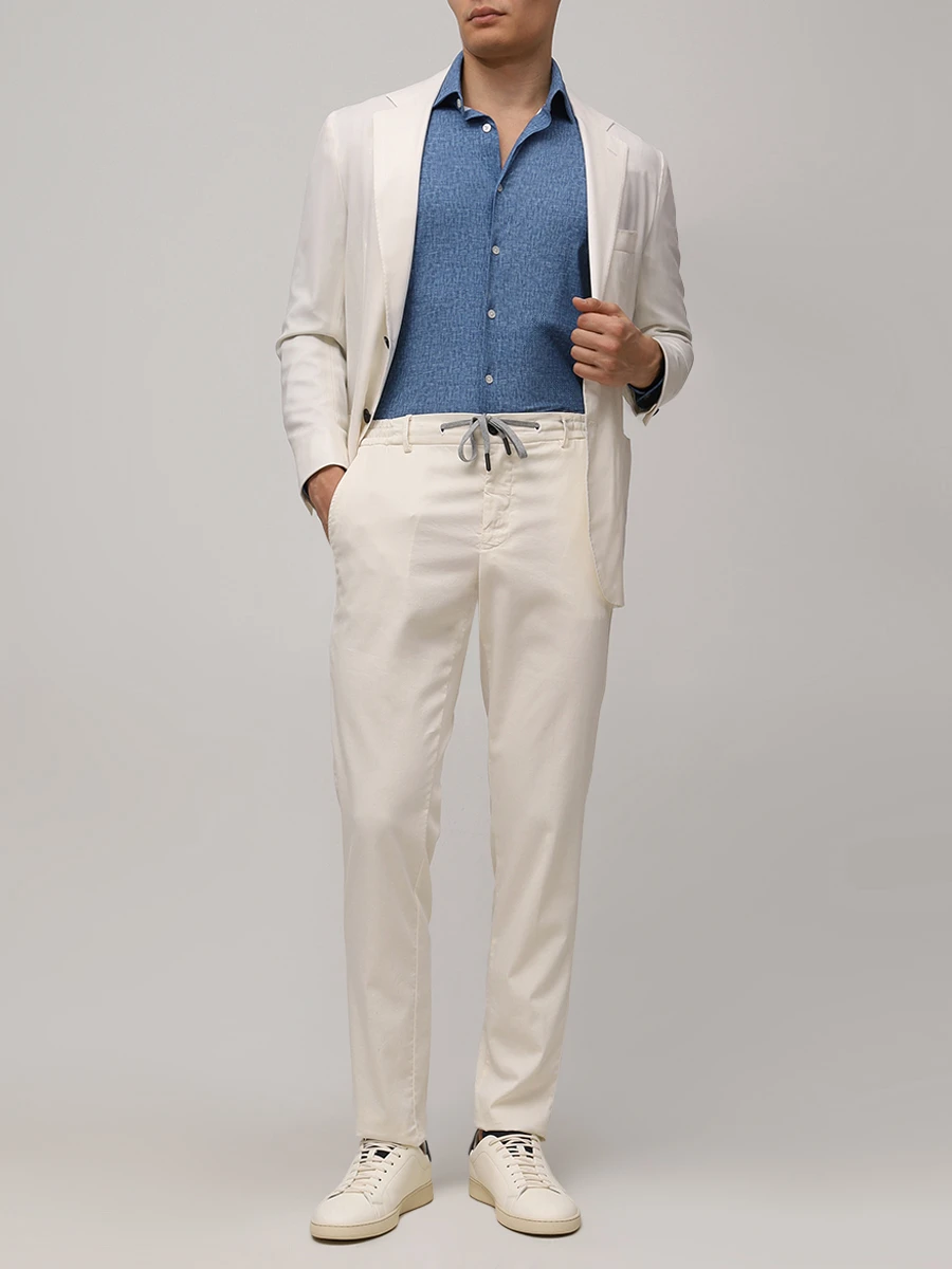 Рубашка однотонная