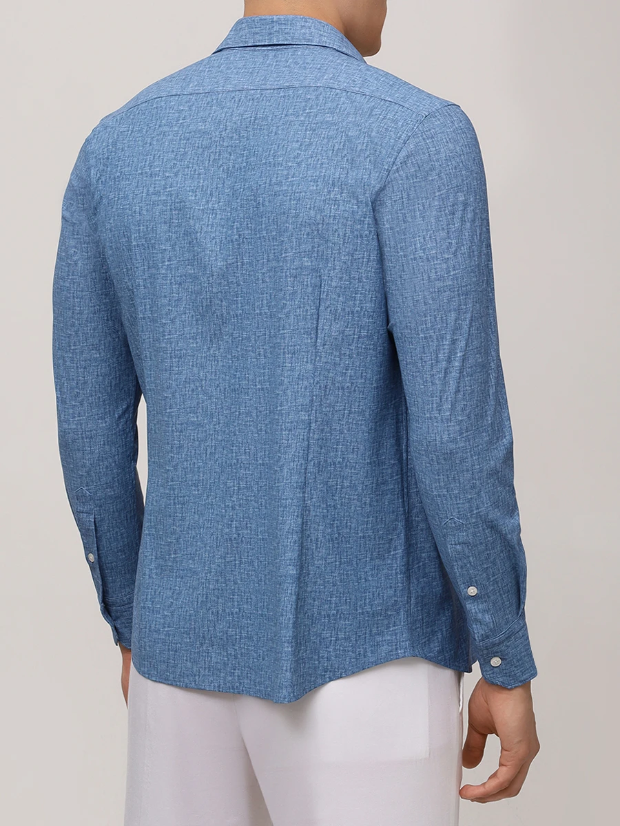 Рубашка однотонная