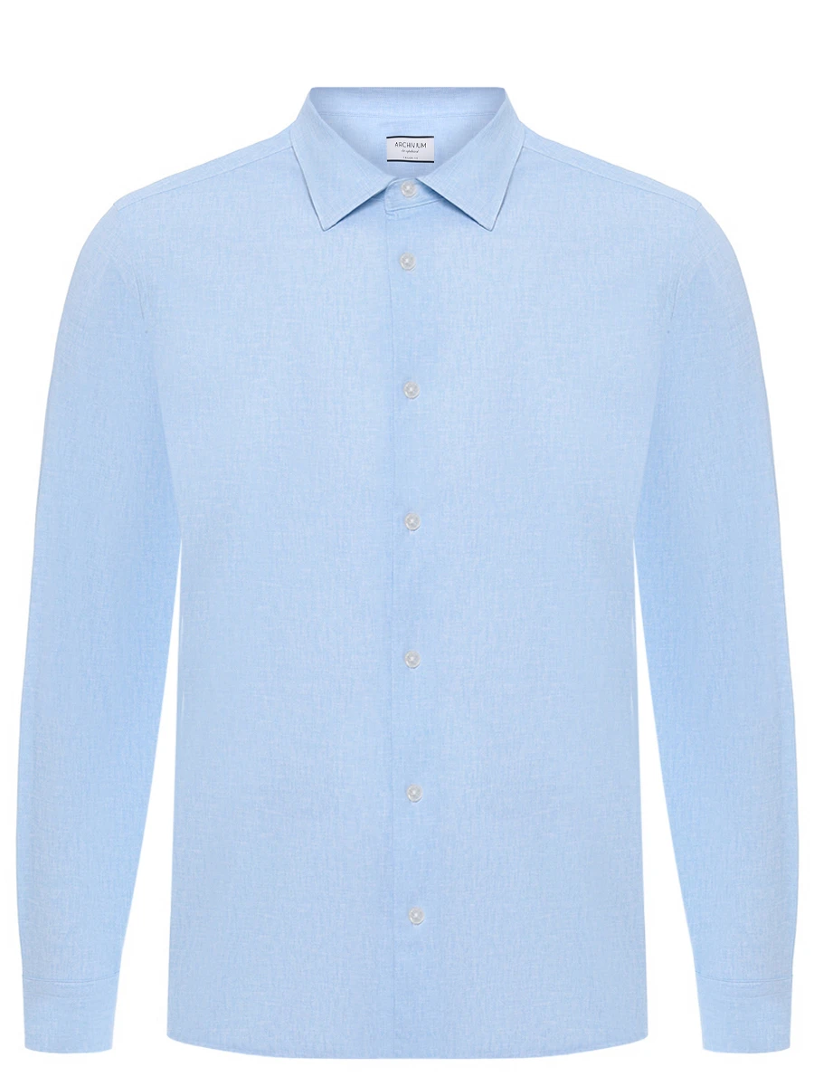 Рубашка однотонная