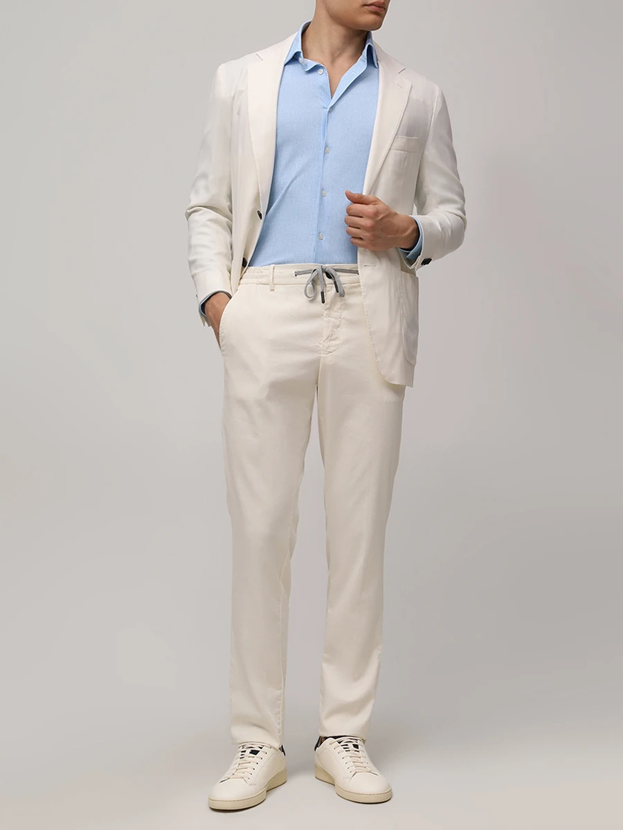 Рубашка однотонная