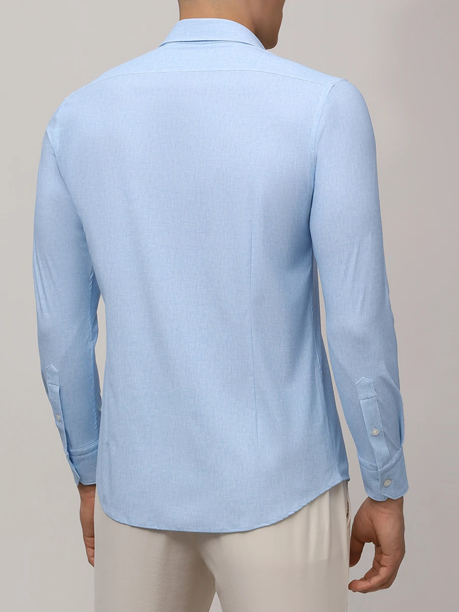 Рубашка однотонная