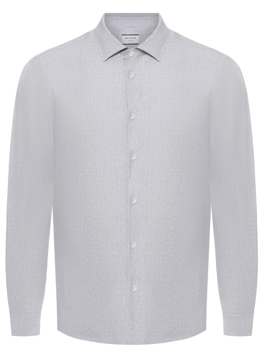 Рубашка однотонная