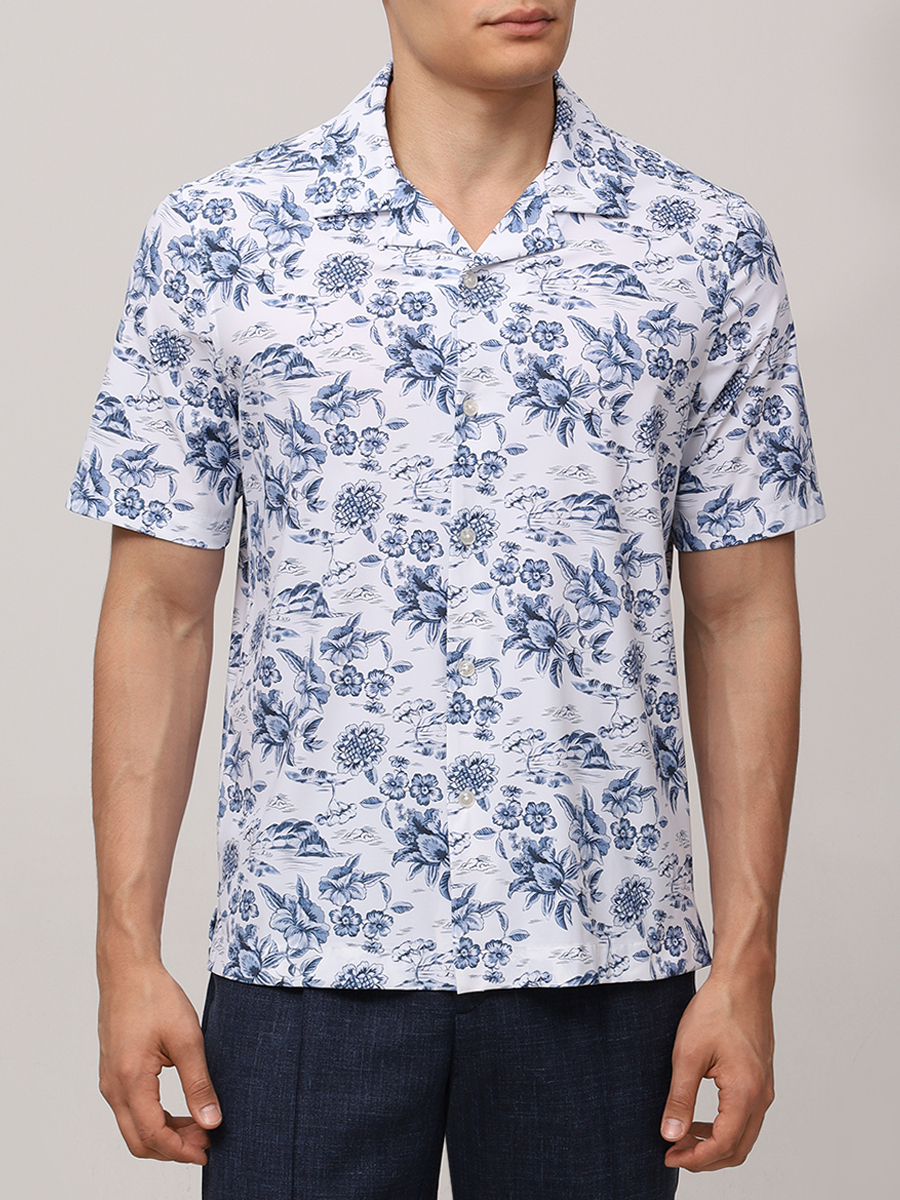 Рубашка с принтом