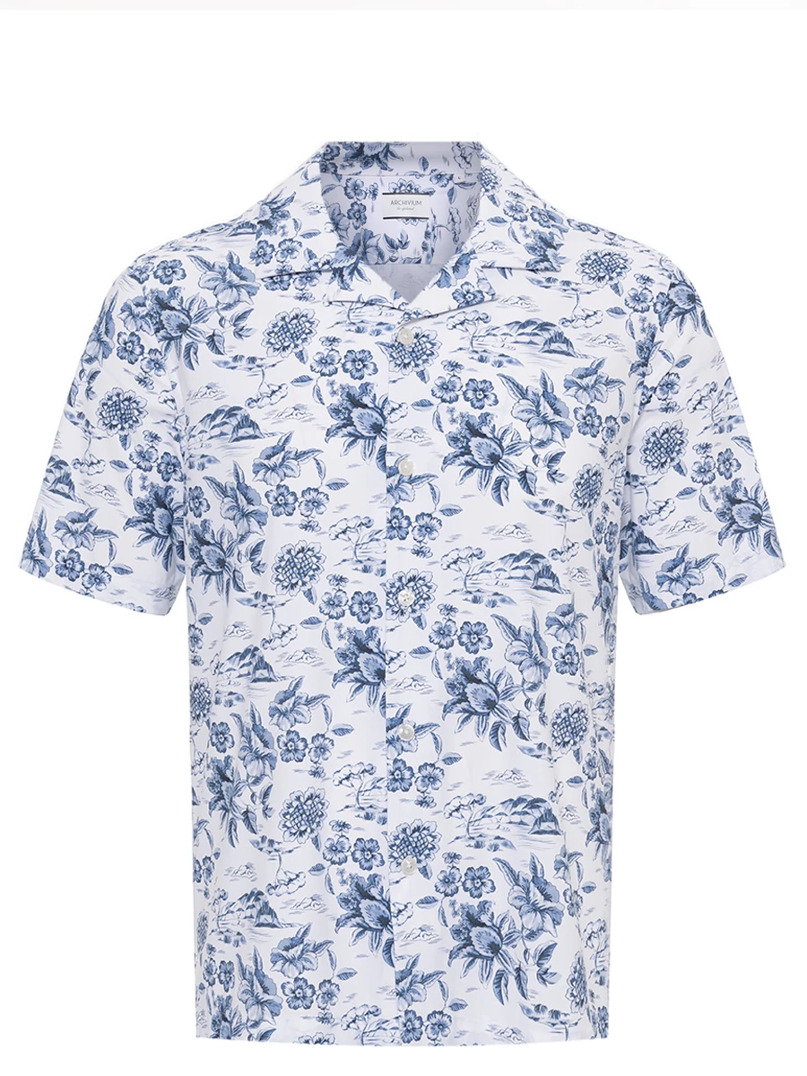 Рубашка с принтом