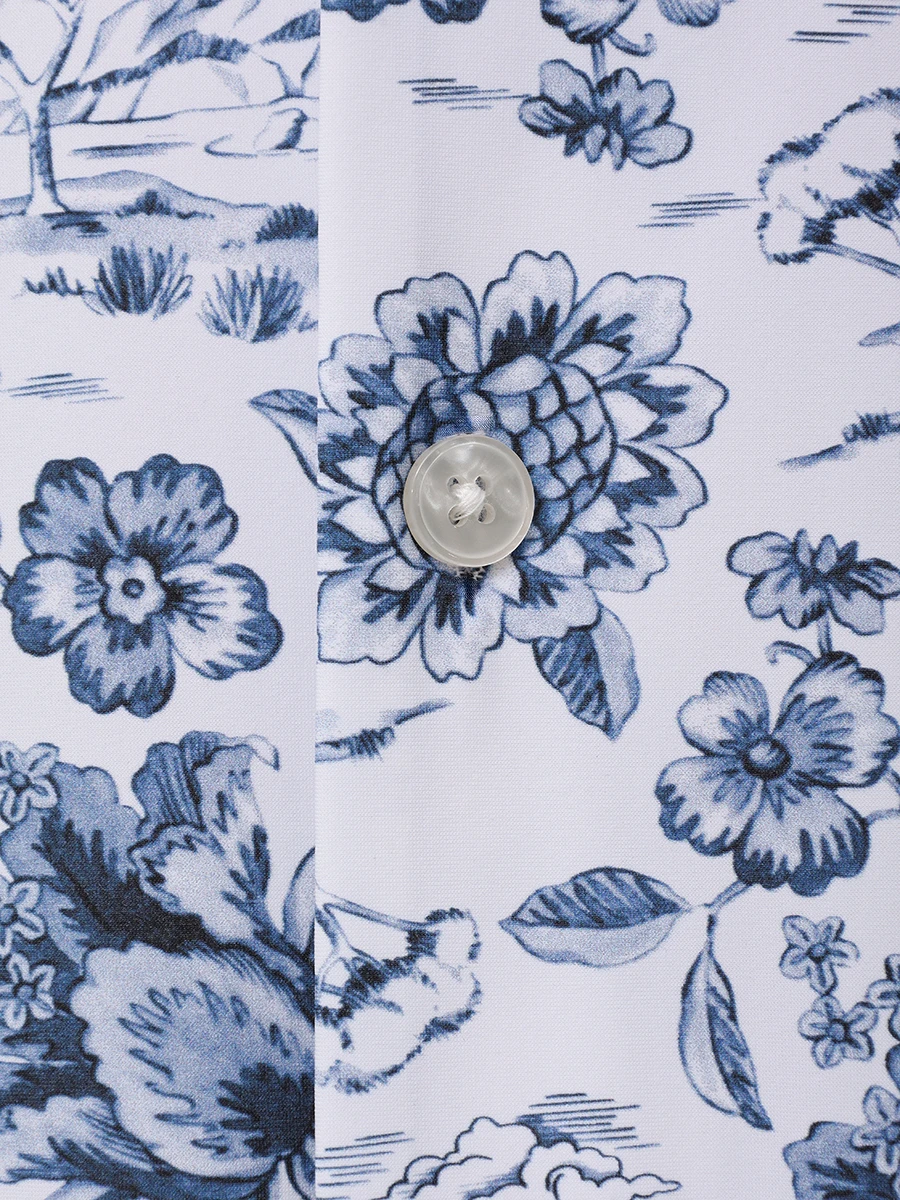 Рубашка с принтом