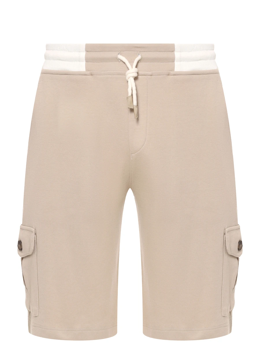 Шорты-карго хлопковые