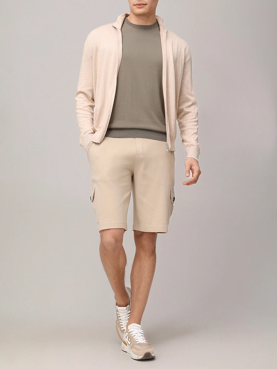 Шорты-карго хлопковые