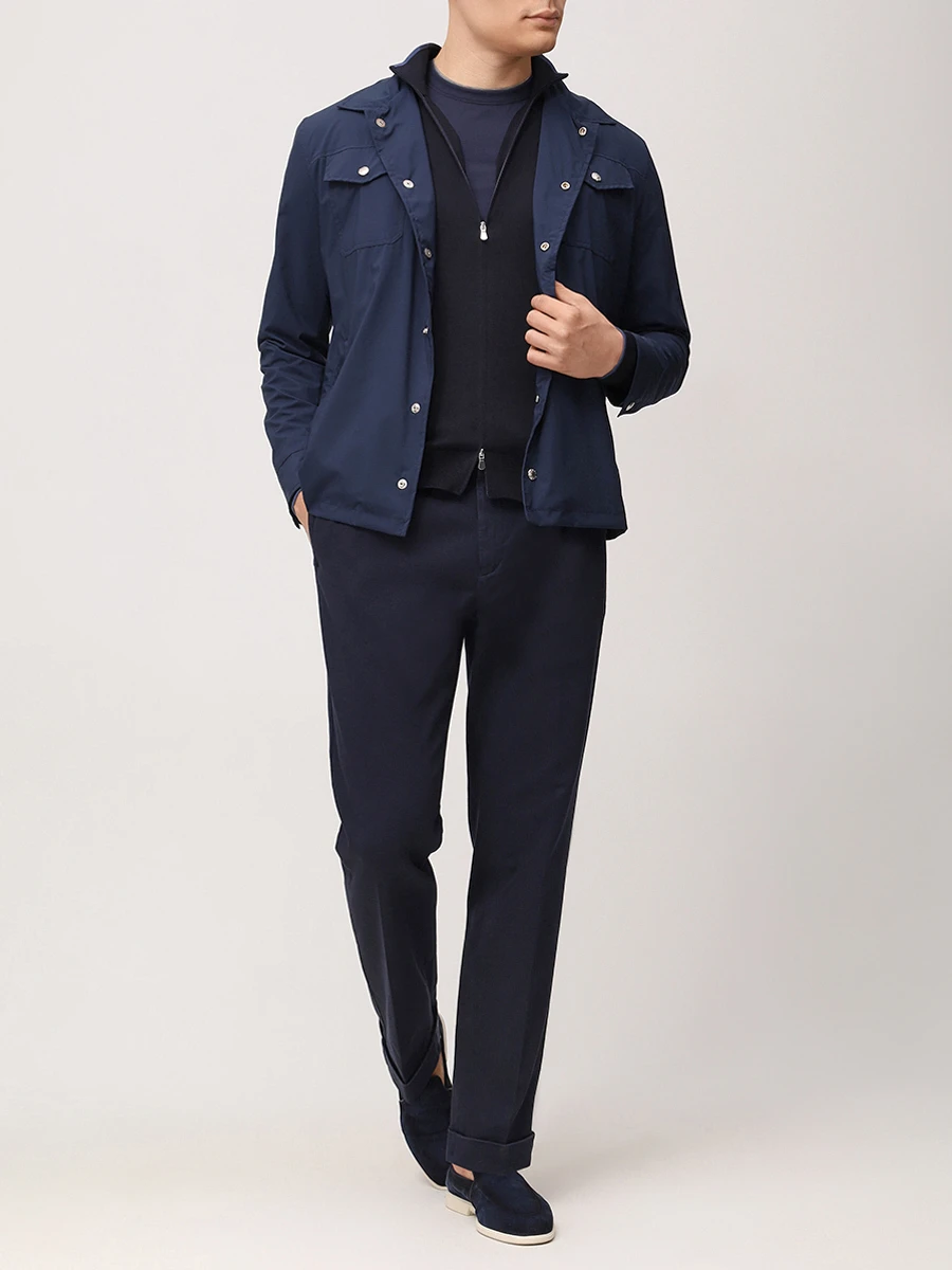 Кардиган из шелка и хлопка