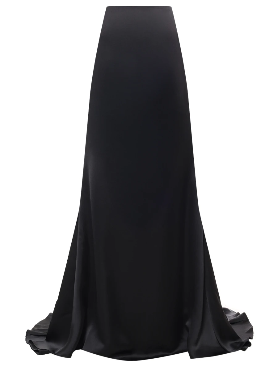 Юбка однотонная