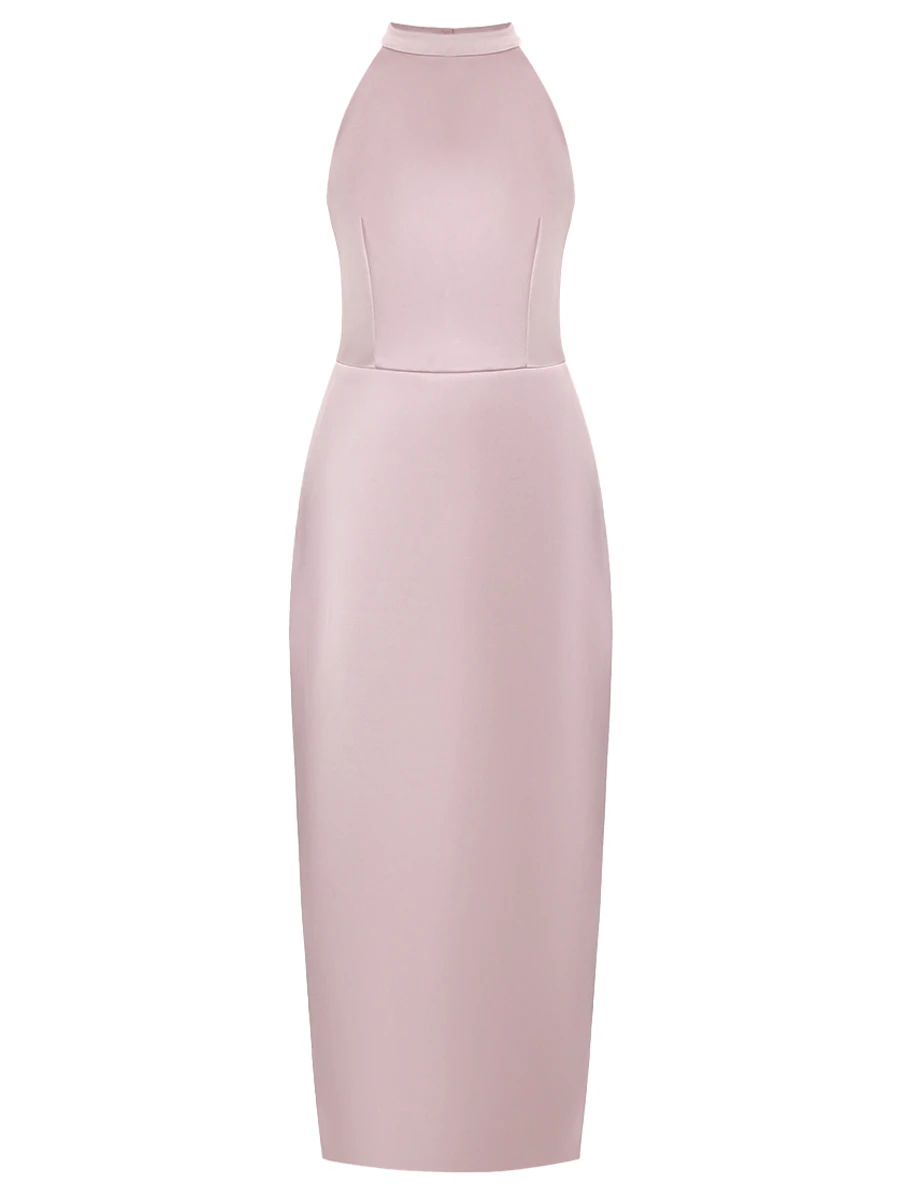 Платье однотонное