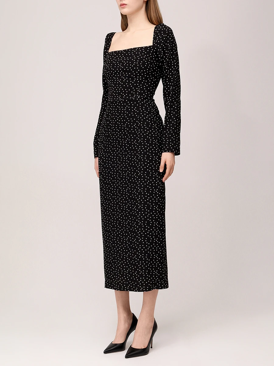 Платье шелковое