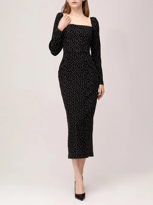 Платье шелковое CARPI