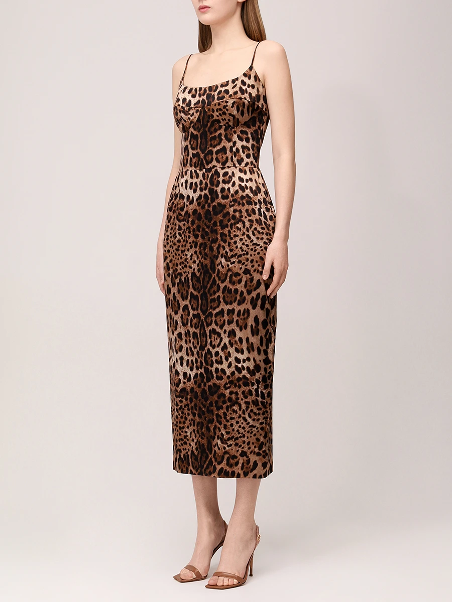 Платье шелковое