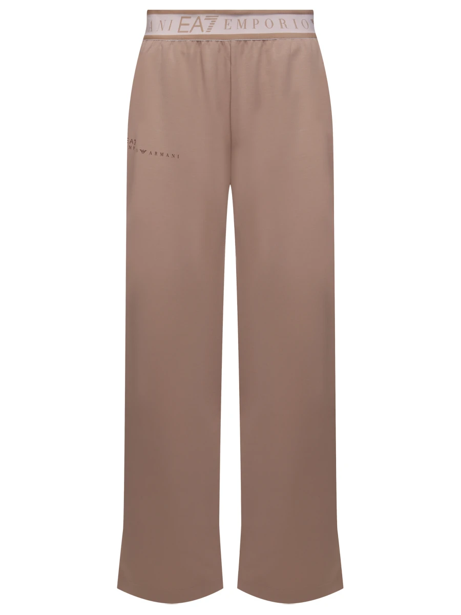 Брюки однотонные