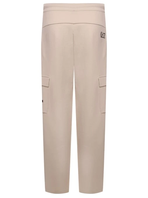 Брюки-карго хлопковые EA7