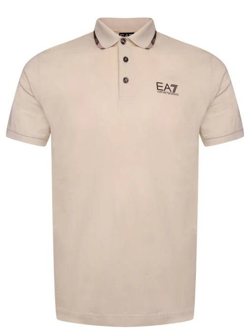 Поло хлопковое EA7