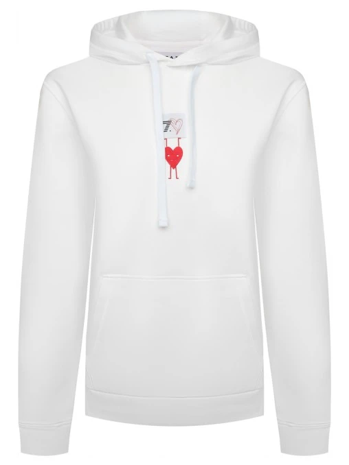 Худи с принтом EA7