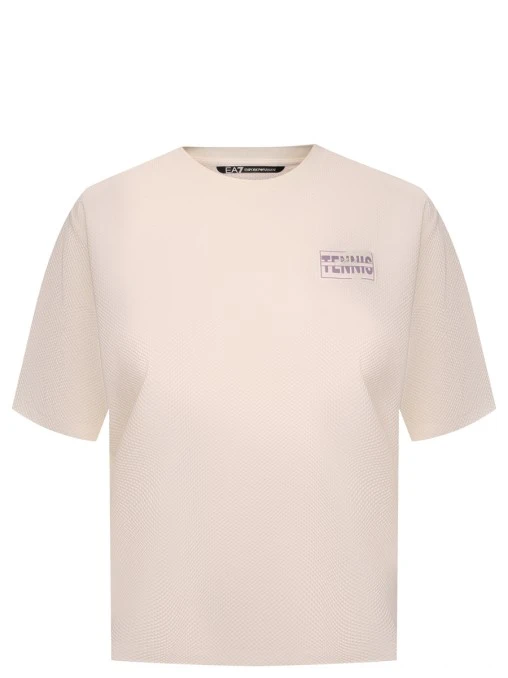 Футболка однотонная EA7