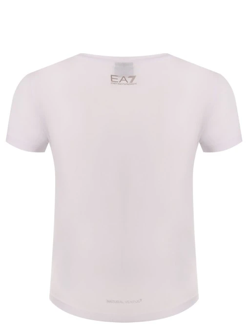 Футболка однотонная EA7