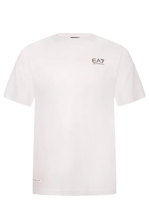 Футболка однотонная EA7