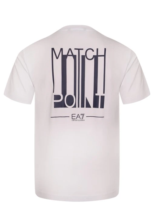 Футболка однотонная EA7