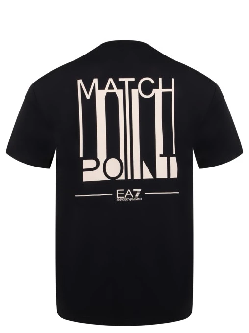 Футболка однотонная EA7
