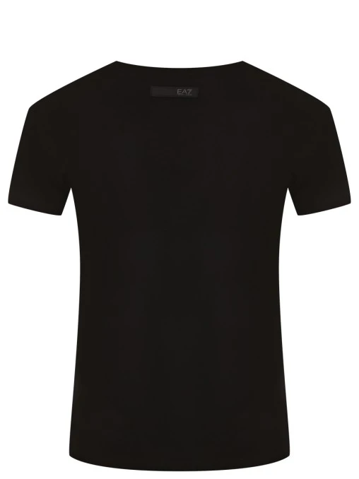 Футболка с принтом EA7