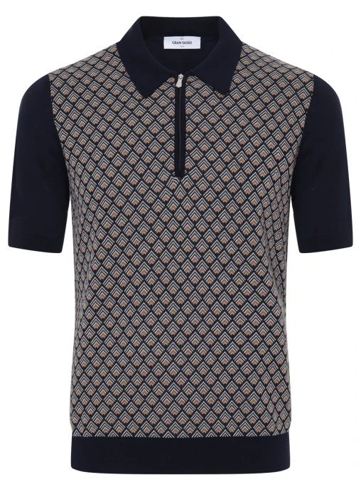 Поло хлопковое GRAN SASSO