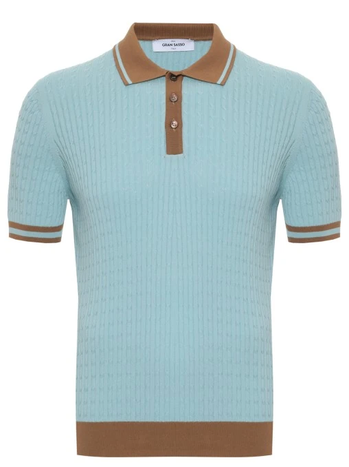 Поло хлопковое GRAN SASSO