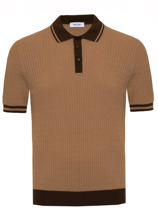 Поло хлопковое GRAN SASSO