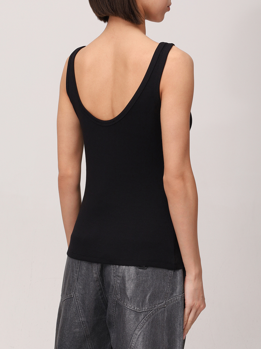 Майка из хлопка и модала