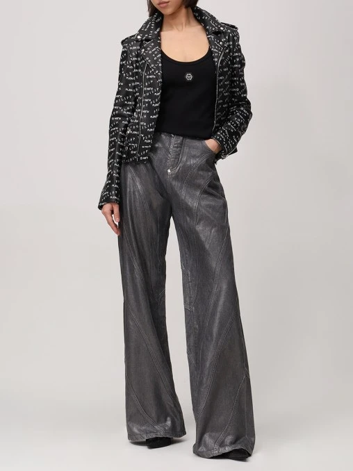 Майка из хлопка и модала PHILIPP PLEIN