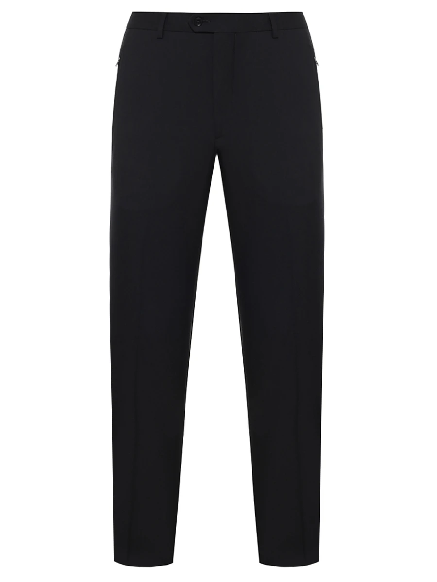 Брюки однотонные